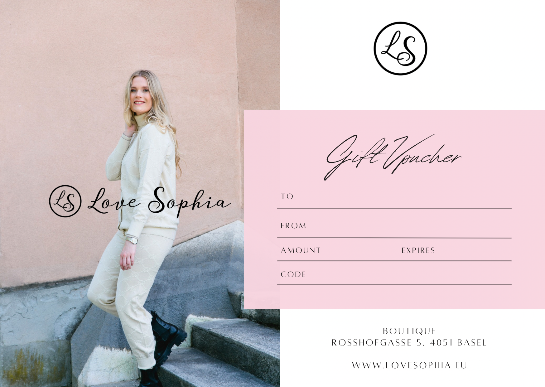 Love Sophia's gift voucher is a great birthday gift or for any occasion. - Love Sophia